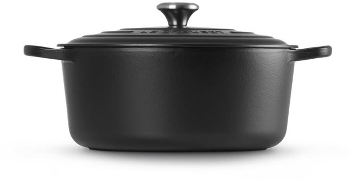 Le Creuset Signature Braadpan - 4,2 l - 24 cm - Zwart