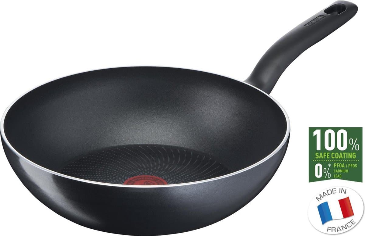 Tefal Start'easy Wokpan - 28 cm Geschikt Voor Alle Warmtebronnen