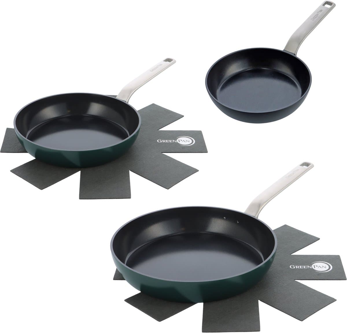 GreenPan Evolution Pine Green Koekenpan Set - PFAS-vrij