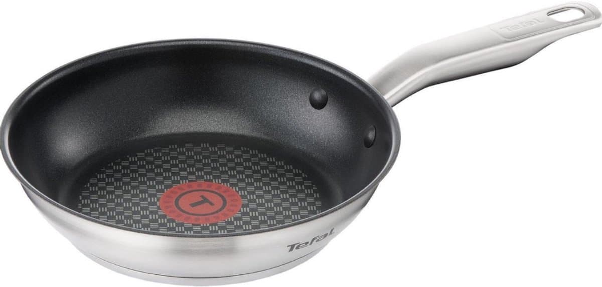 Tefal Virtuoso - Koekenpan - Ø 24 cm - Inductie - RVS - Geschikt voor alle warmtebronnen