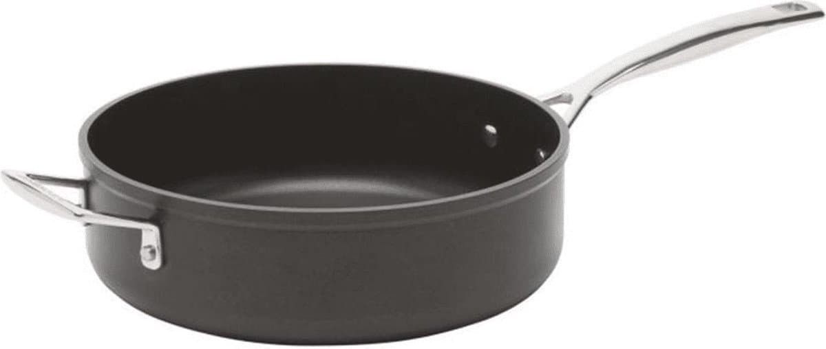 Le Creuset Hapjespan - Sauteuse - Les Forgées TNS - ø 26 cm / 4 liter - standaard anti-aanbaklaag
