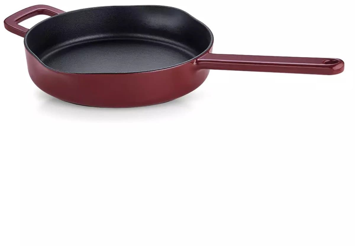 Fissler Moments Collection - Koekenpan - 26cm – Burgundy Red – Geschikt voor alle warmtebronnen