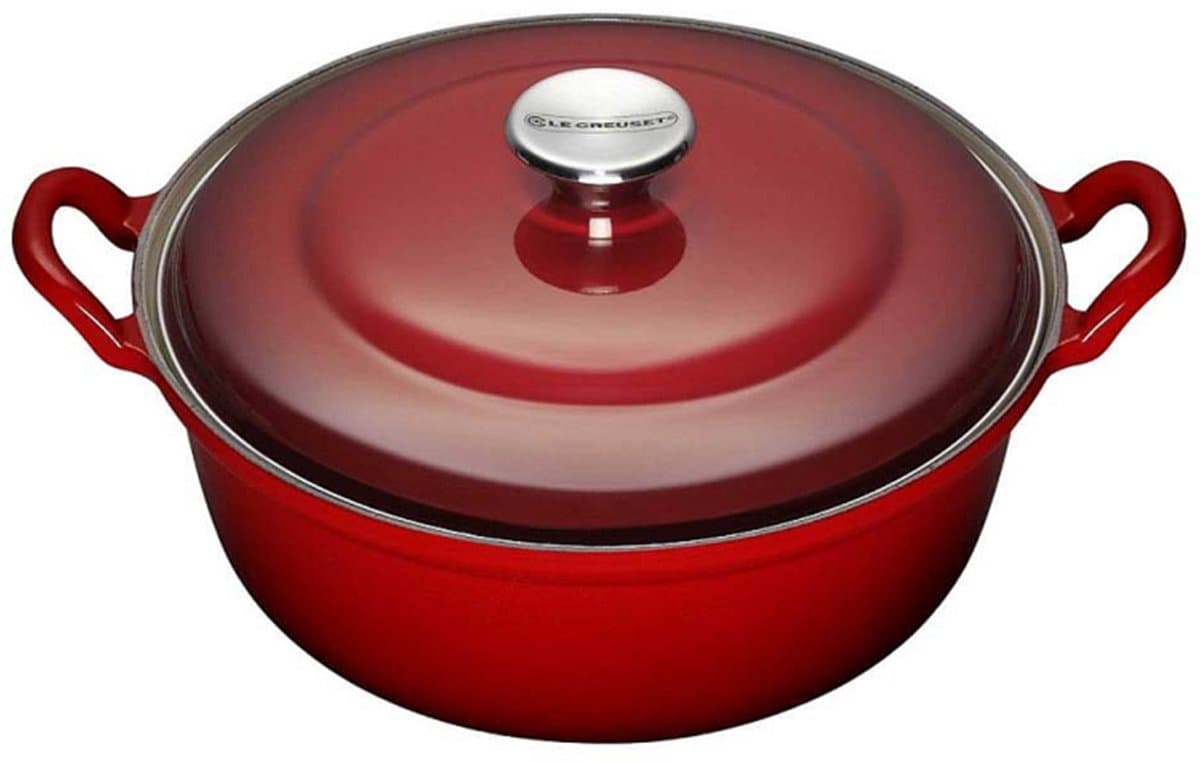 Le Creuset Braadpan Faitout Tradition Kersenrood - ø 24 cm / 3 Liter