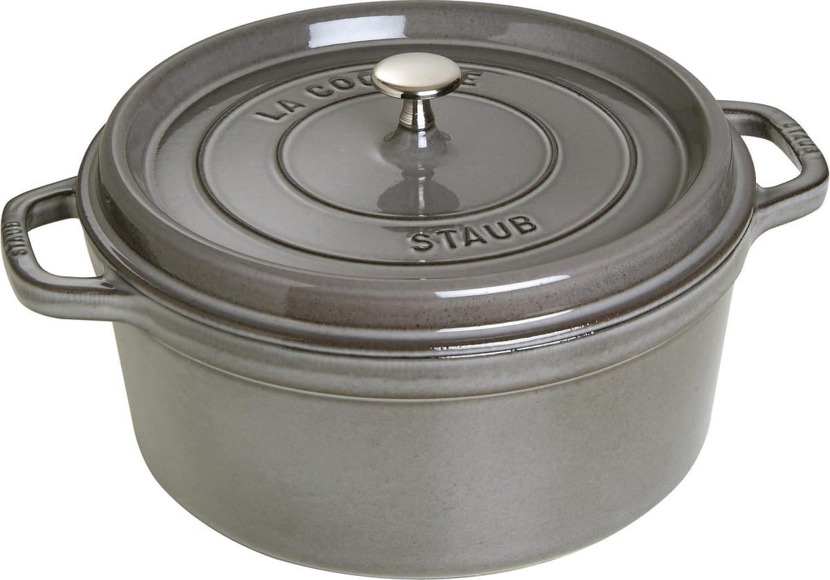 Staub Braadpan - Ø 28 cm - grafietgrijs