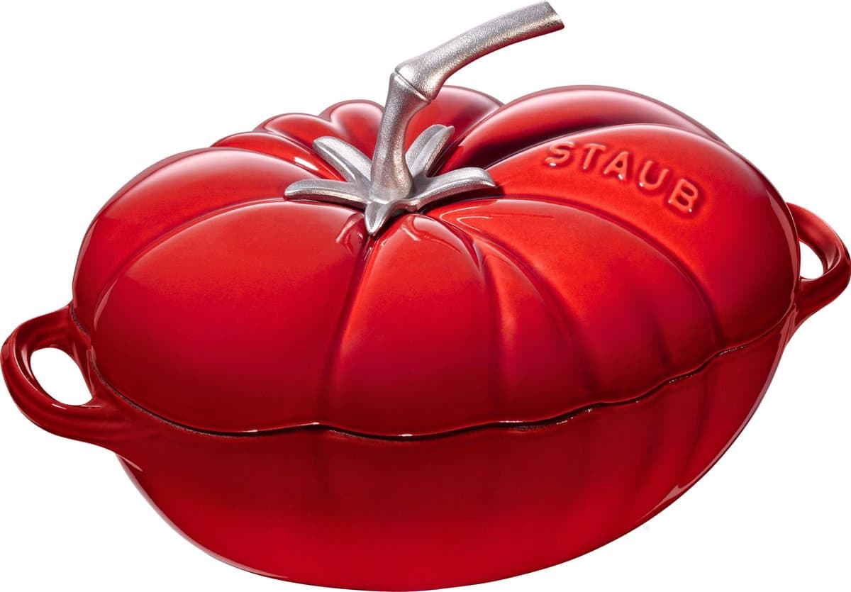 Staub Braadpan Tomaat Kersenrood 25 cm / 3 L