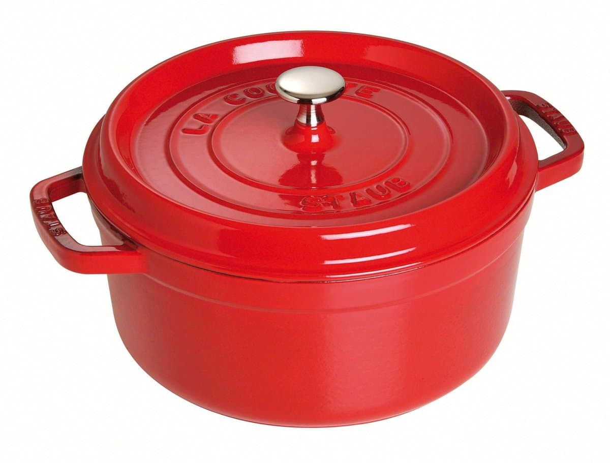 Staub Braadpan - Rond - 26 cm - Kers