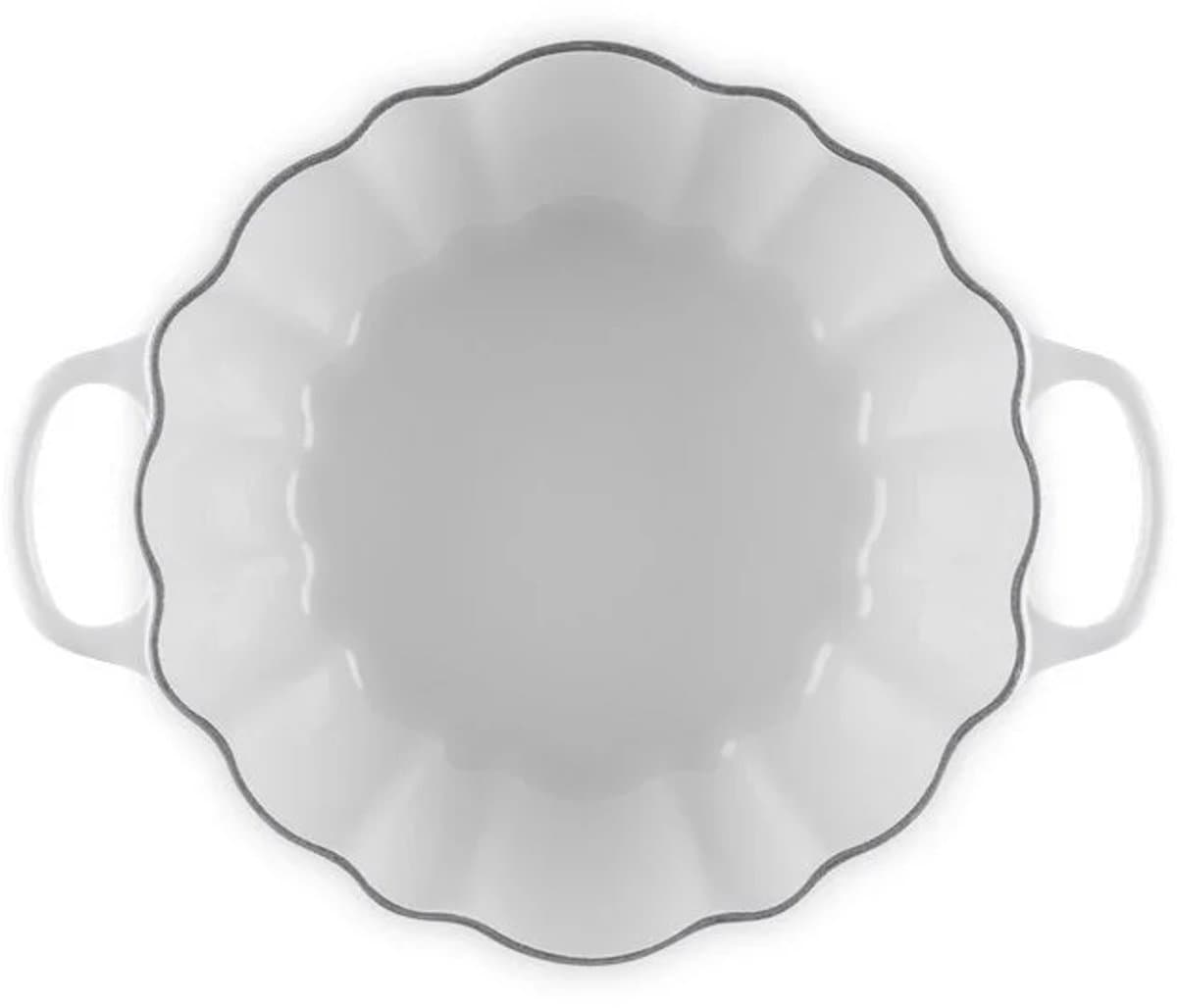 Le Creuset Braadpan Pompoen 24 cm Wit