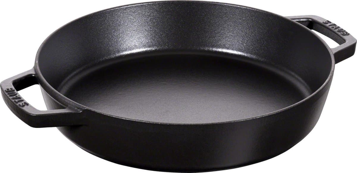 StaubPaella pan 26cm Zwart