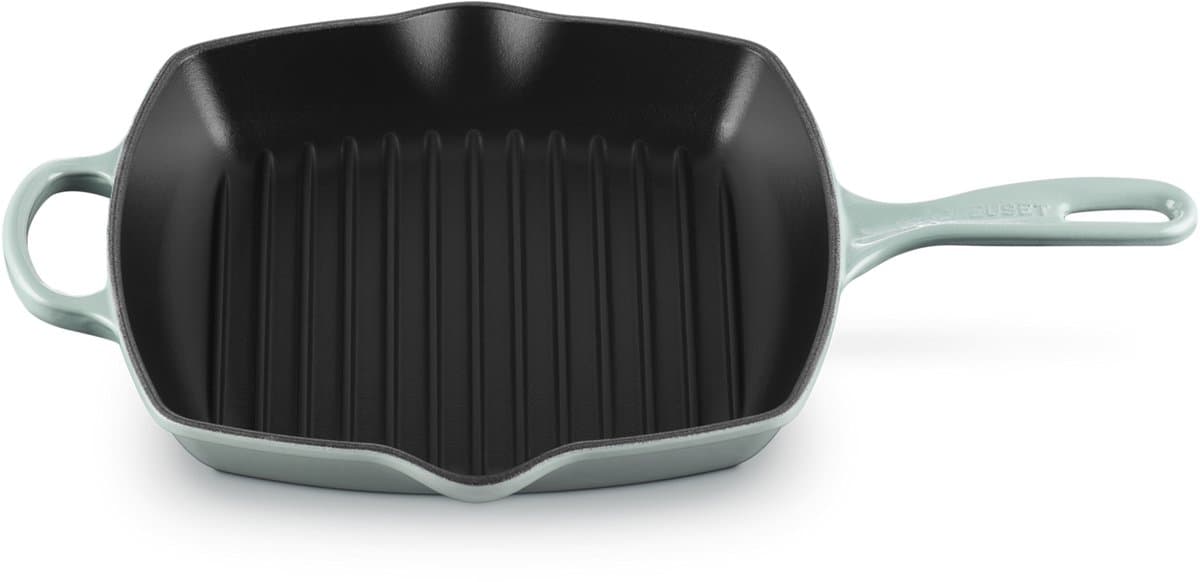 Le Creuset Signature Vierkante Grillpan Sea Salt 26cm