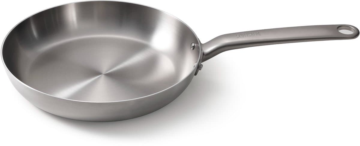 Skottsberg - Stainless Steel - Koekenpan - Inductie - Ovenbestendig - ø 28 cm - RVS - Alle warmtebronnen