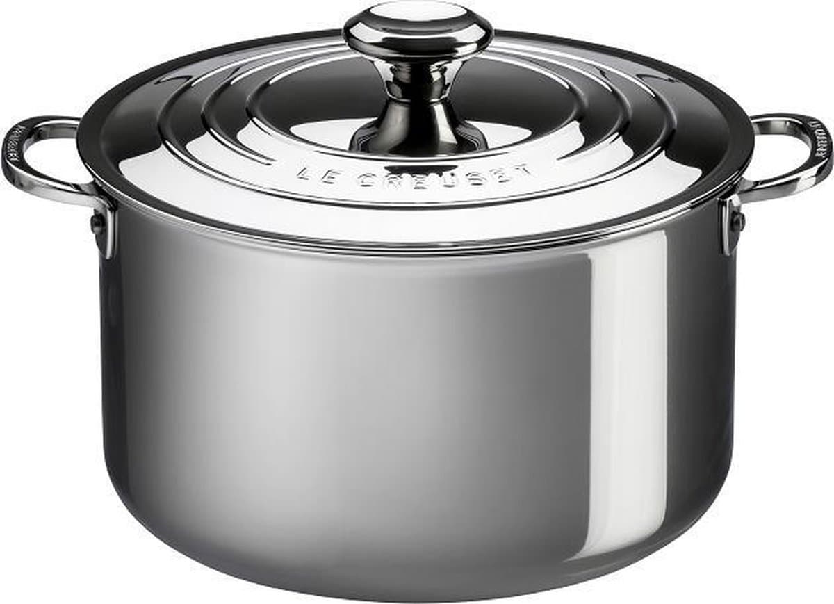 LE CREUSET - RVS - Kookpan 24cm 6,60l