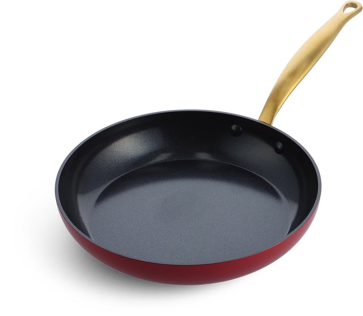 Greenpan Barcelona Red Koekenpan 28 cm PFAS vrij