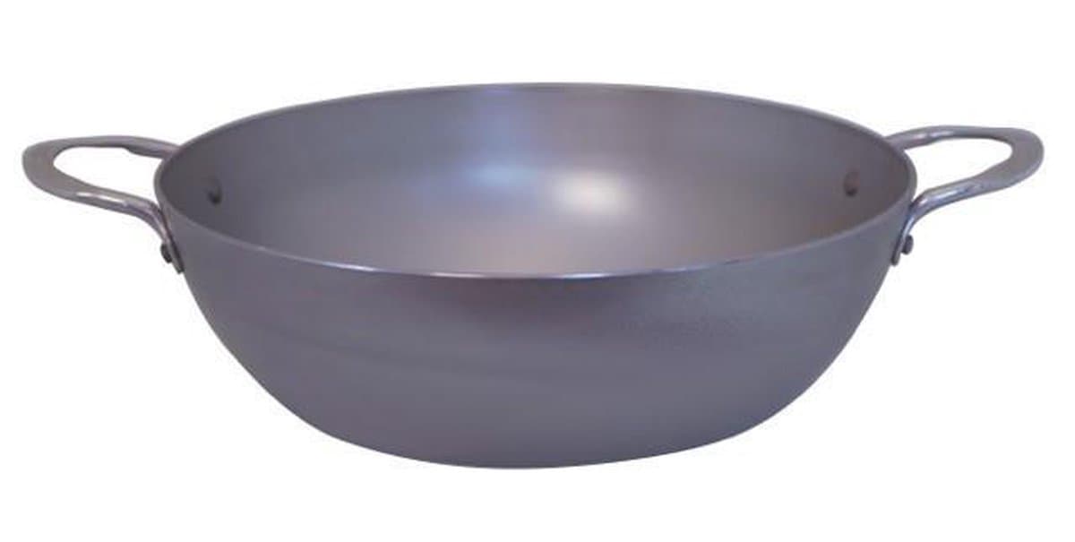 de Buyer Mineral B Hapjespan 28 cm met 2 Grepen – Carbonstalen Pan – Ø 28 cm – Made in France