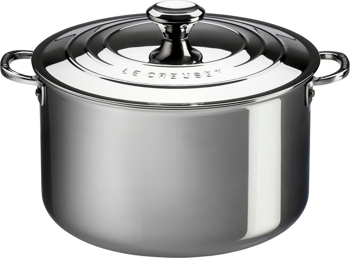 Le Creuset RVS PLUS Kookpan 3,8L - 20cm