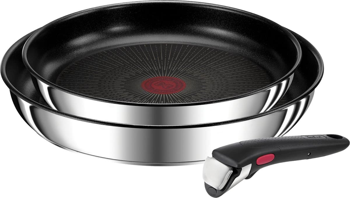 Tefal Ingenio Preference 3-delige pannenset (koekenpan 22/26 cm + handgreep) - inductie