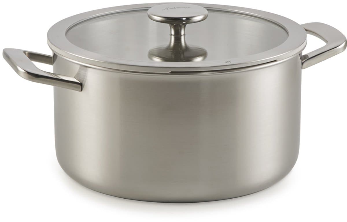 Habonne Allure Downdraft RVS 5ply kookpan 18 cm