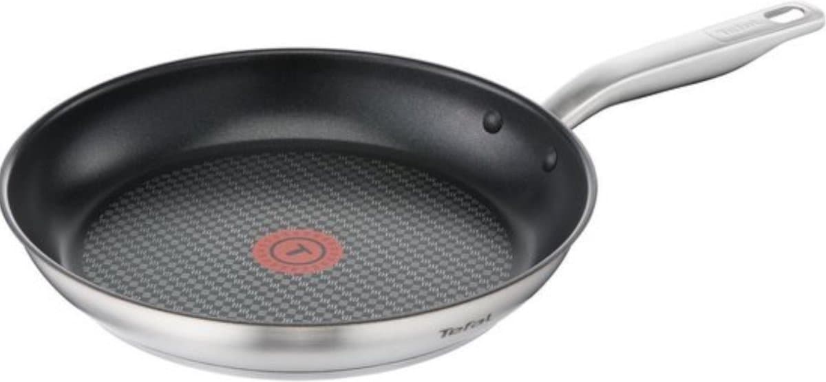 Tefal Virtuoso - Koekenpan - Ø 28 cm - Inductie - RVS - Geschikt voor alle warmtebronnen