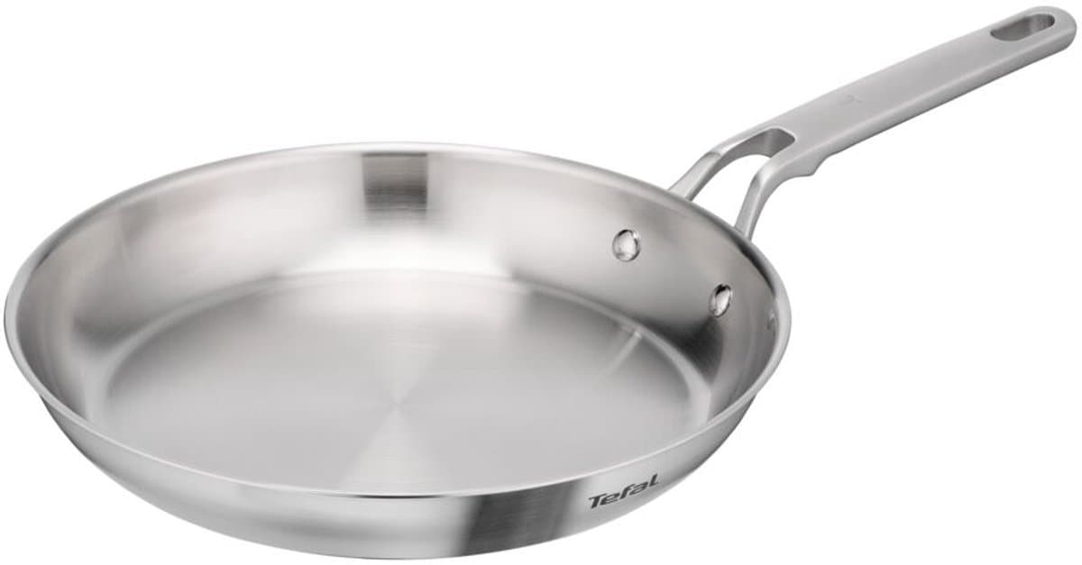 Tefal Extreme Uncoated - Koekenpan - 28 cm - Zonder Coating - PFAS-vrij - Inductie