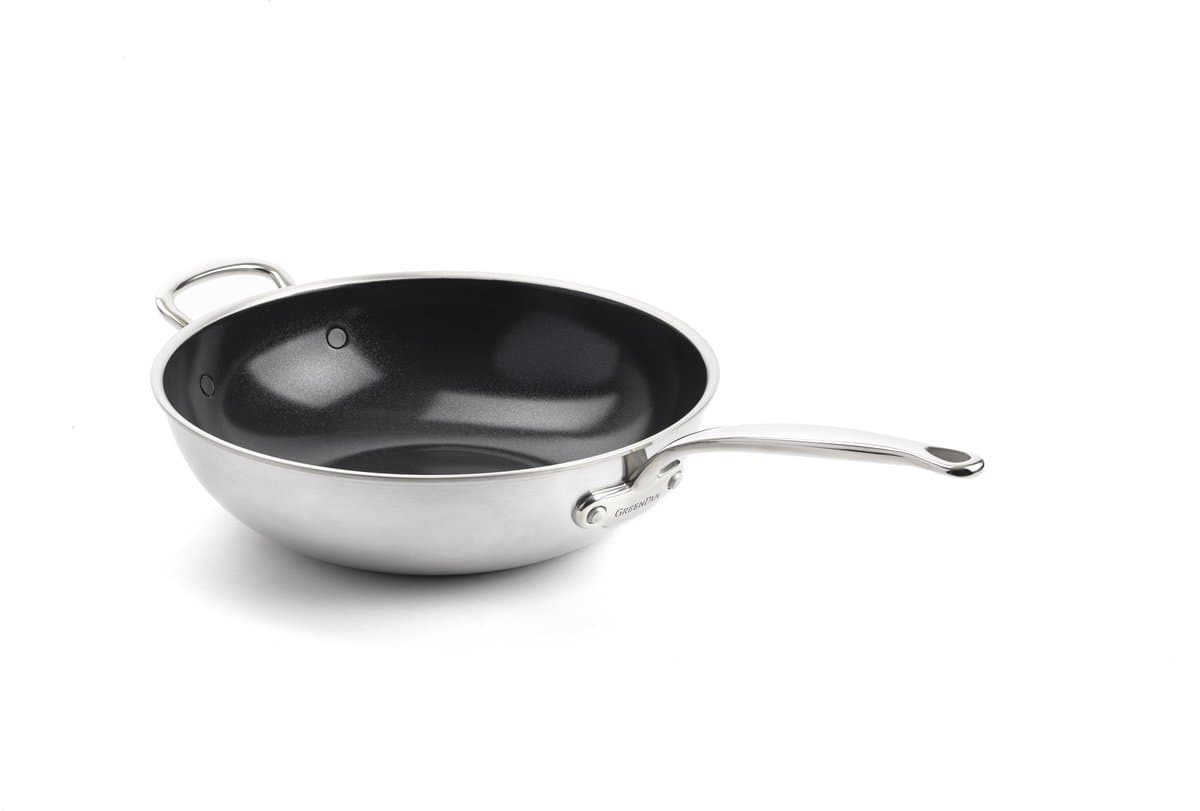 GreenPan Première wok met extra handvat 30cm/4.7L