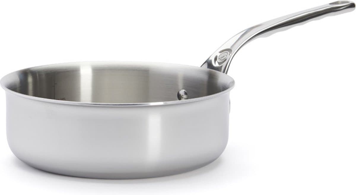 de Buyer AFFINITY - Sauteuse met rechte rand- RVS - Ø20cm - PFAS-vrij