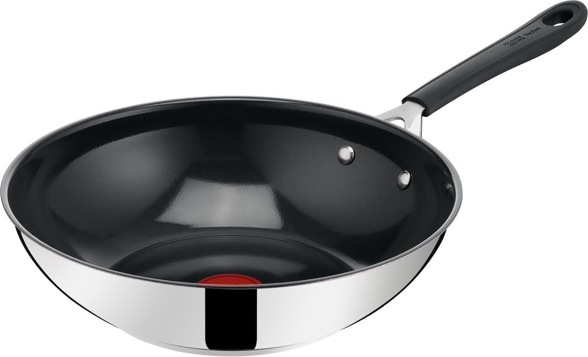 Jamie Oliver by Tefal Easy Cook Ceramic - Wokpan - Ø28 cm - PFAS-vrij - Keramisch - Geschikt voor Inductie