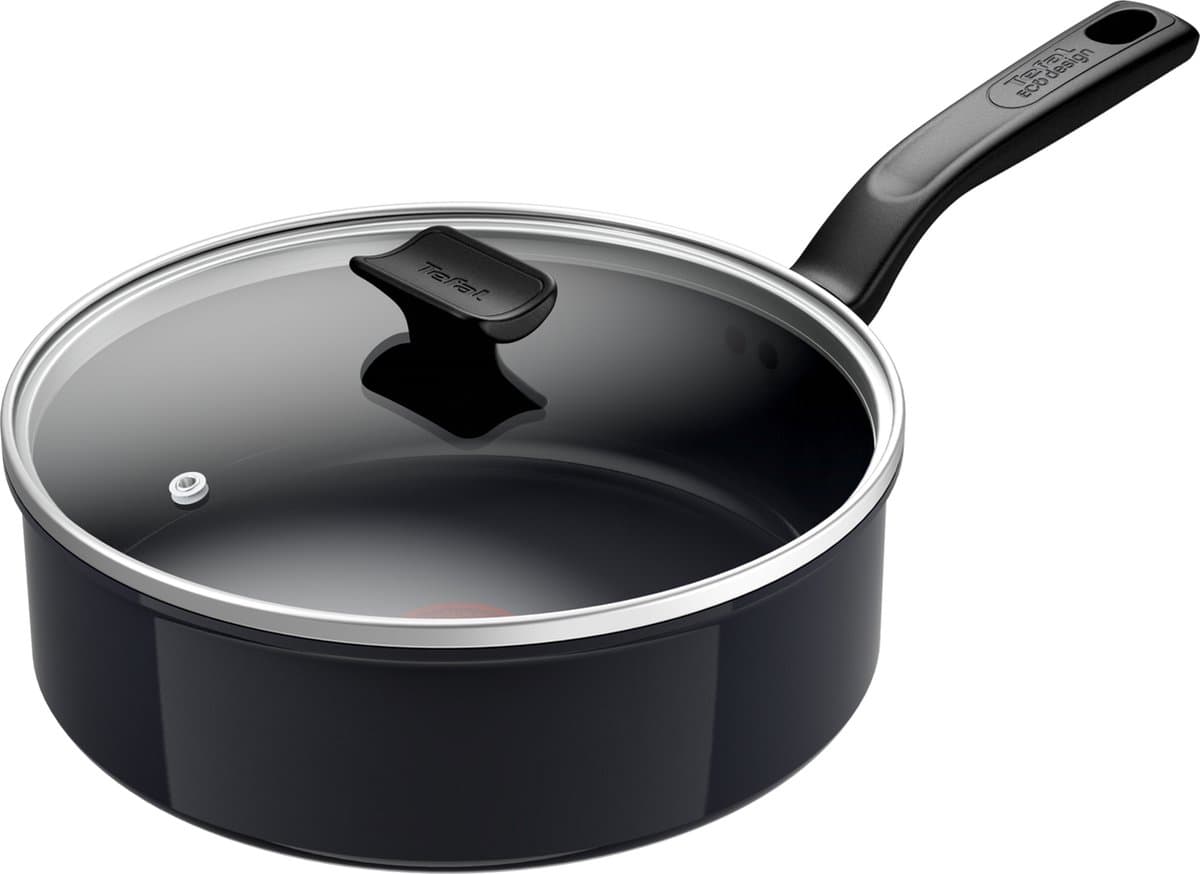 Tefal Change Black keramische hapjespan 24 cm - inductie