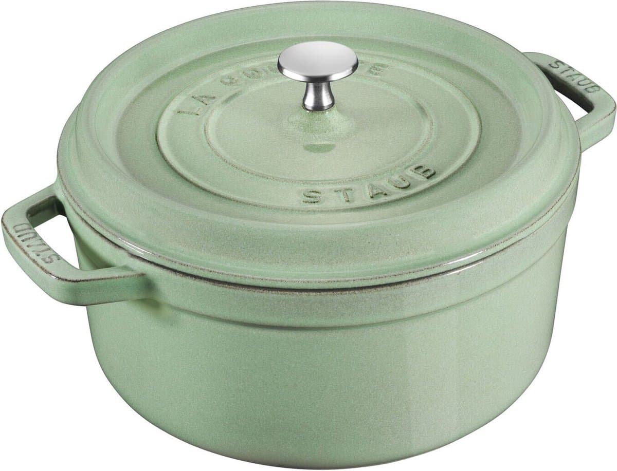 Staub Braadpan - Rond - 24 cm - Groen