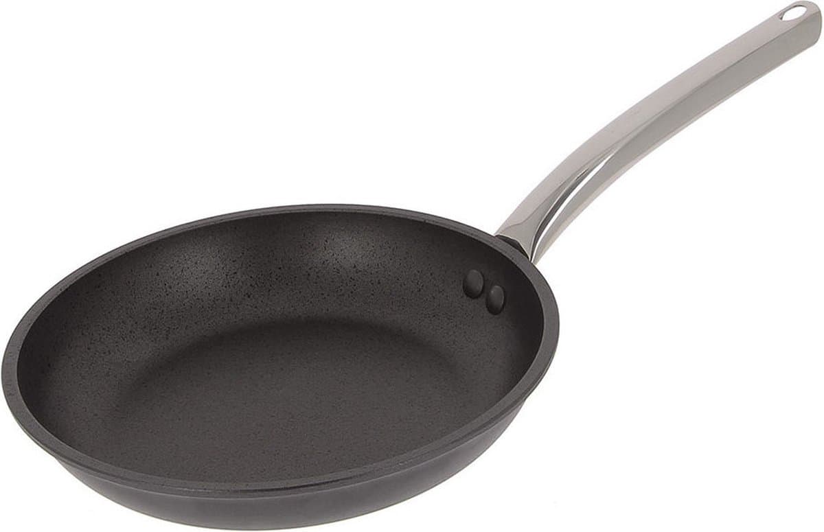 Choc Inductie Antikleef Aluminium Koekenpan - 24cm - De Buyer DN891 - Horeca & Professioneel