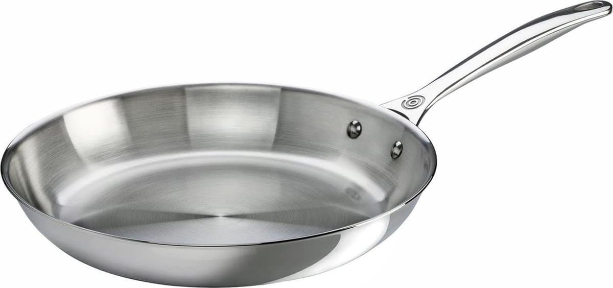 Le Creuset Koekenpan Magnetik - 26cm - Tri-ply RVS