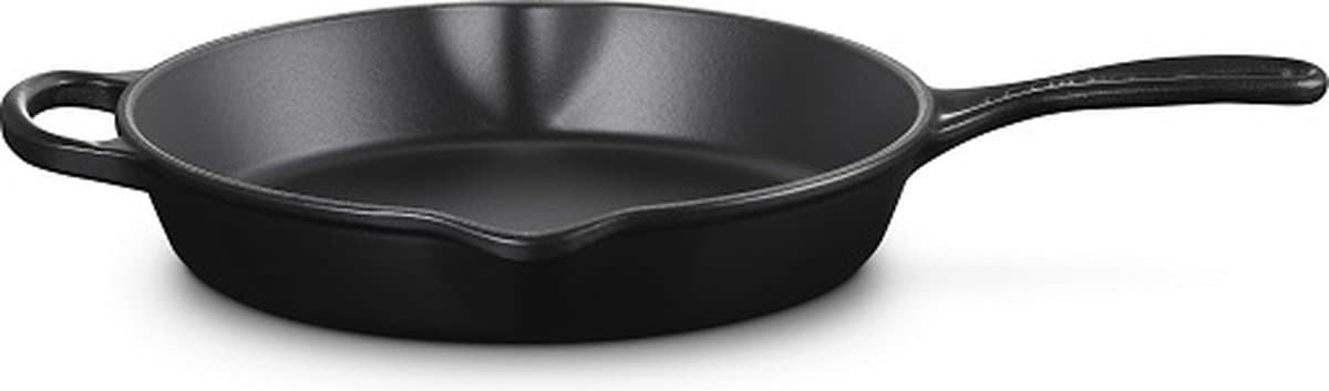 Le Creuset - Signature Skillet Hoge Koekenpan Mat Zwart 26 cm