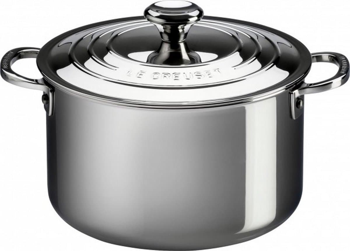 Le Creuset RVS PLUS Kookpan 6L - 24cm
