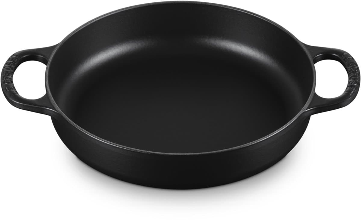 Le Creuset gietijzeren pan voor dagelijks gebruik | 28 cm | 3,2 l | Matzwart