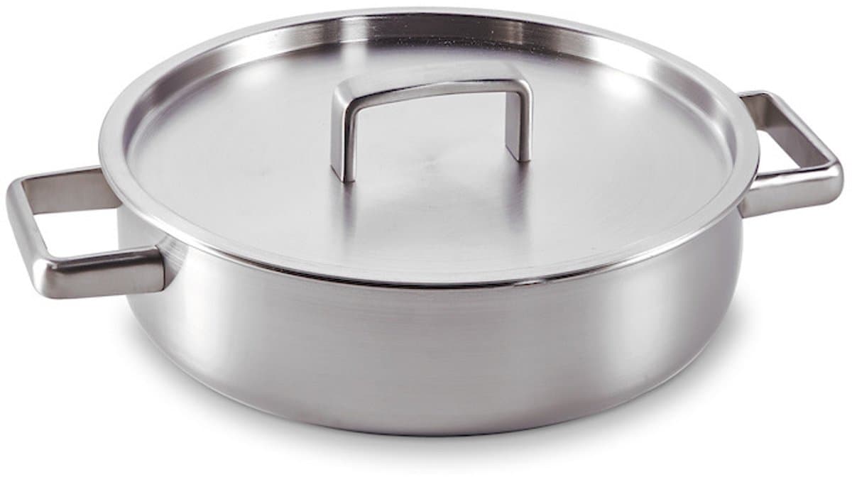 Habonne King Hapjespan/Braadpan 24 cm - RVS