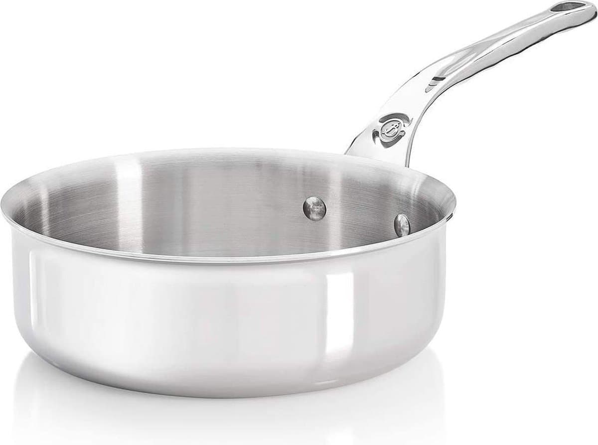 de Buyer affinity sauteuse rvs recht 28 cm