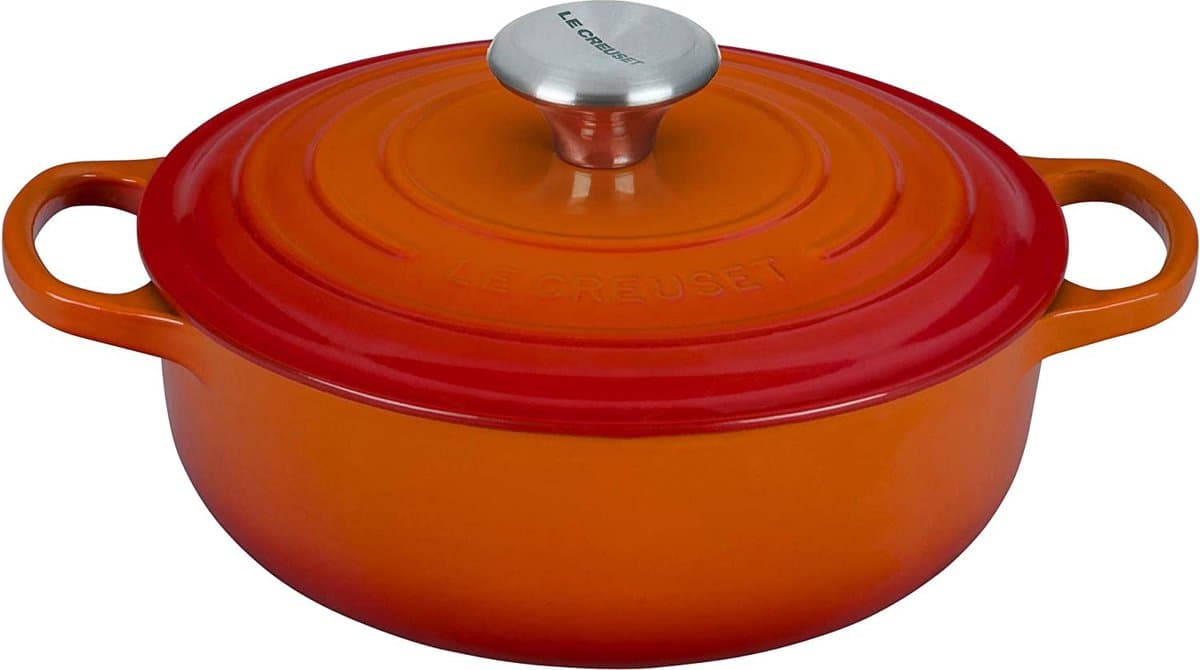 Le Creuset - Braadpan - Sauteuse - Oranjerood - 24cm - 3.4L