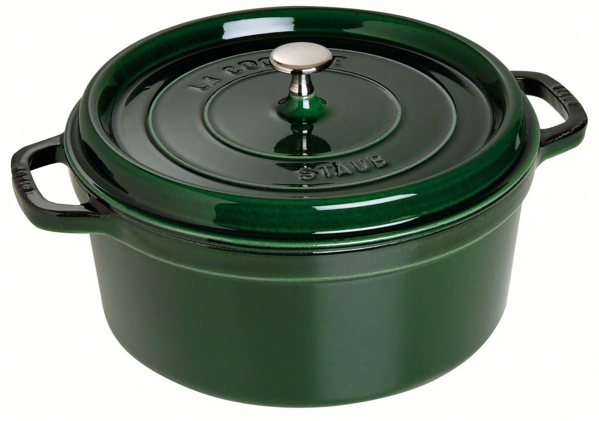 Staub Braadpan - Rond - 28 cm - Basilicum