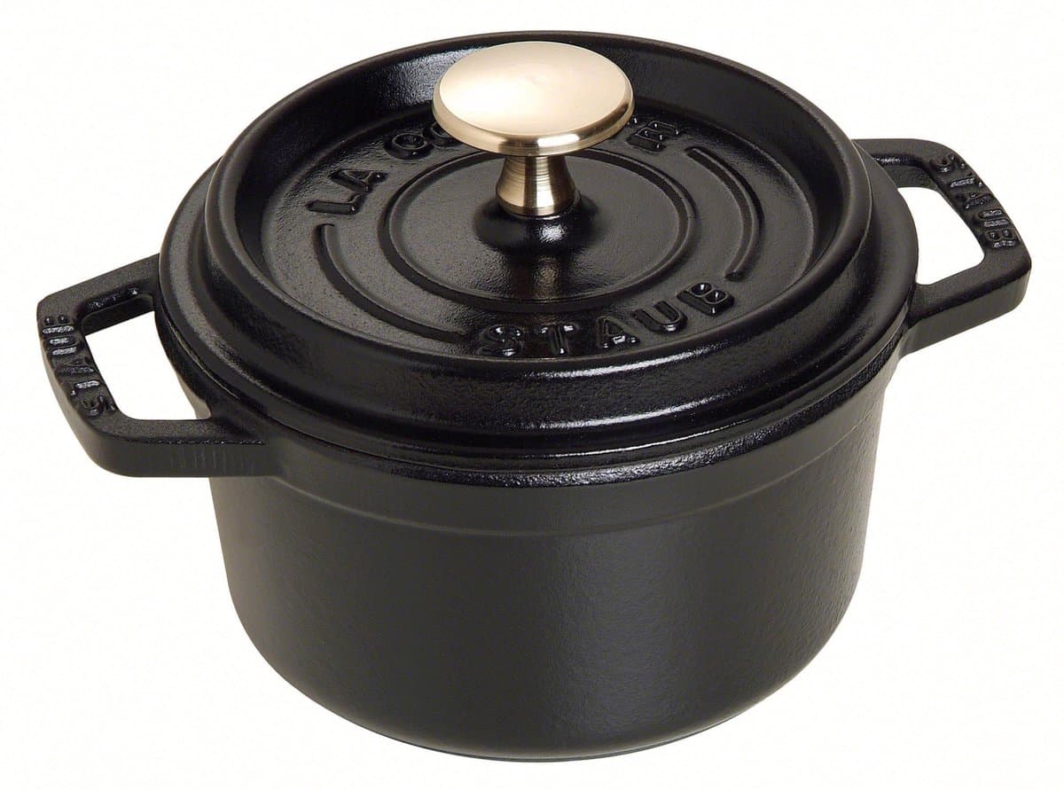 Staub Braadpan / Cocotte - Zwart - ø 14 cm / 800 ml