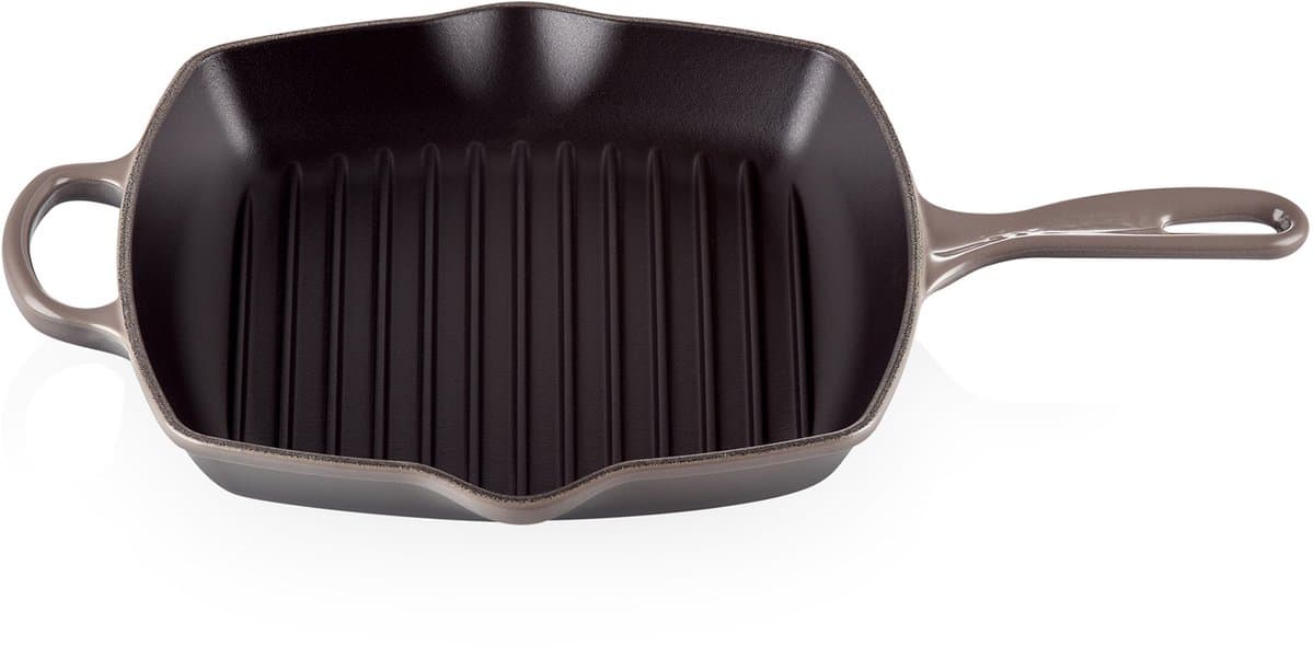 Le Creuset Signature Vierkante Grillpan Flint 26cm
