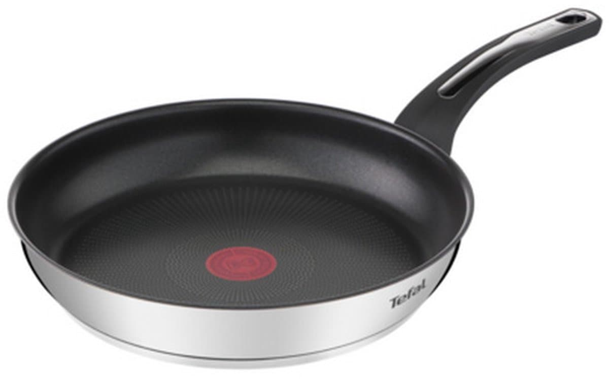 Tefal Emotion Koekenpan - Inductie - RVS - Temperatuursensor - 30cm