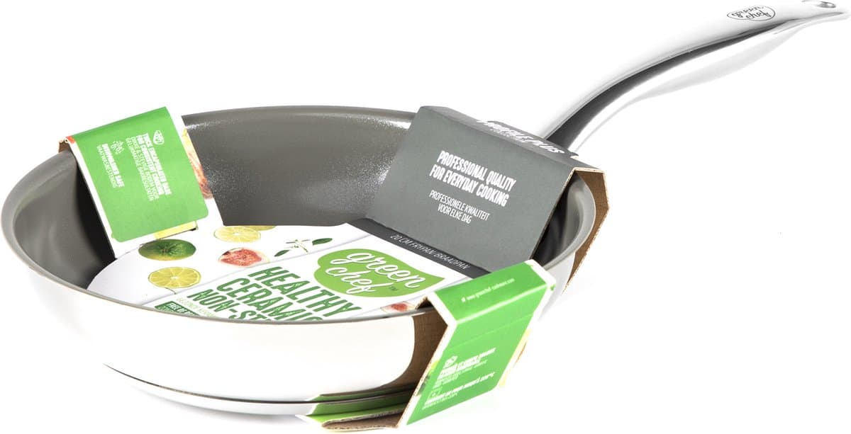 GreenChef Profile Plus Koekenpan 30cm - Inductie - PFAS-vrij