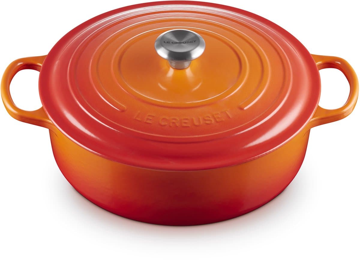 Le Creuset Signature Lage Braadpan Oranjerood Ø 30cm 6,20l