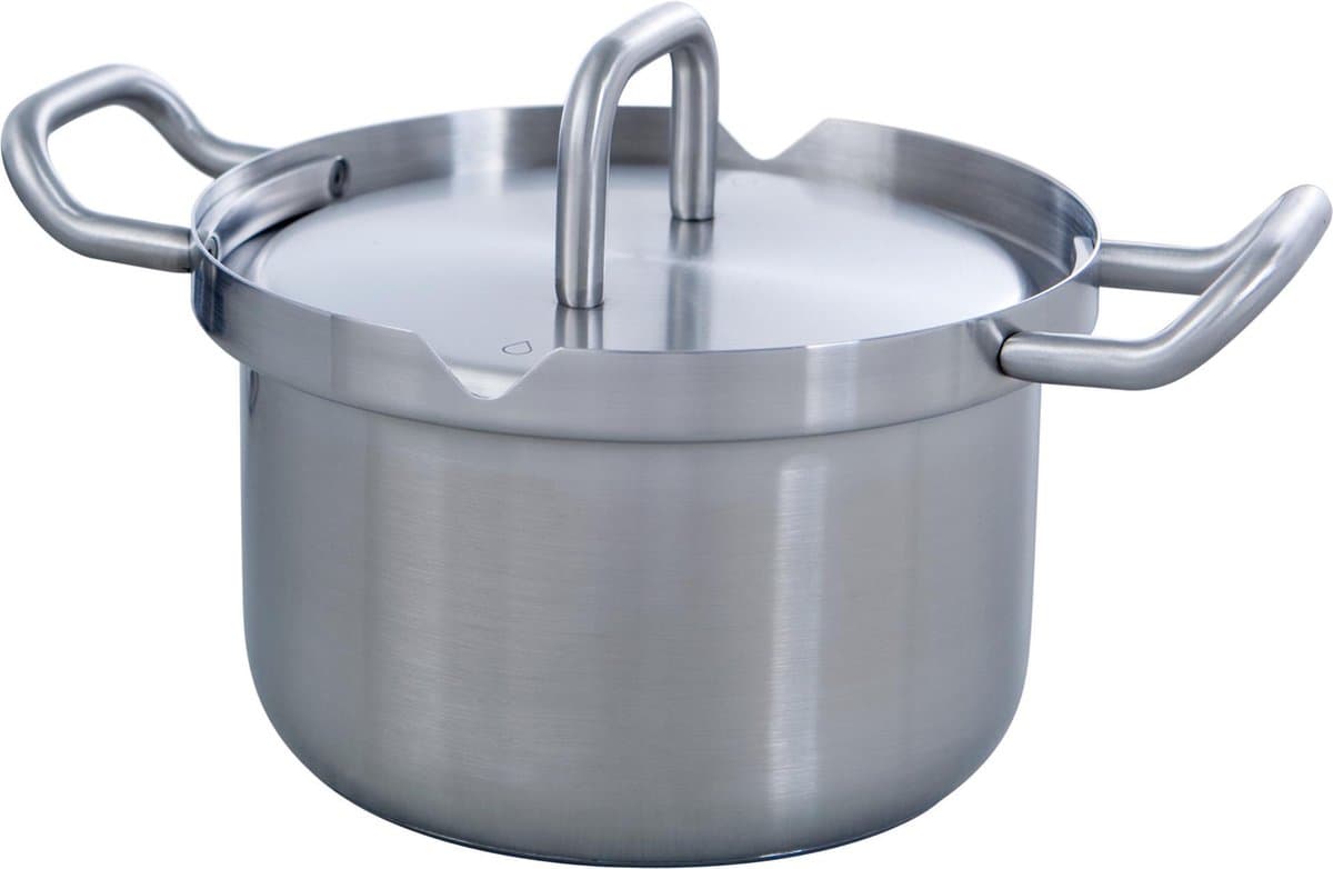 BK Q-linair Master Kookpan - Ø 16 cm - RVS