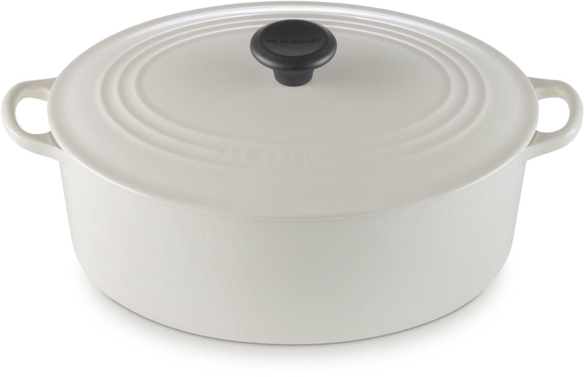 Le Creuset Gietijzeren Braadpan Tradition Ovaal 27 Cm Creme