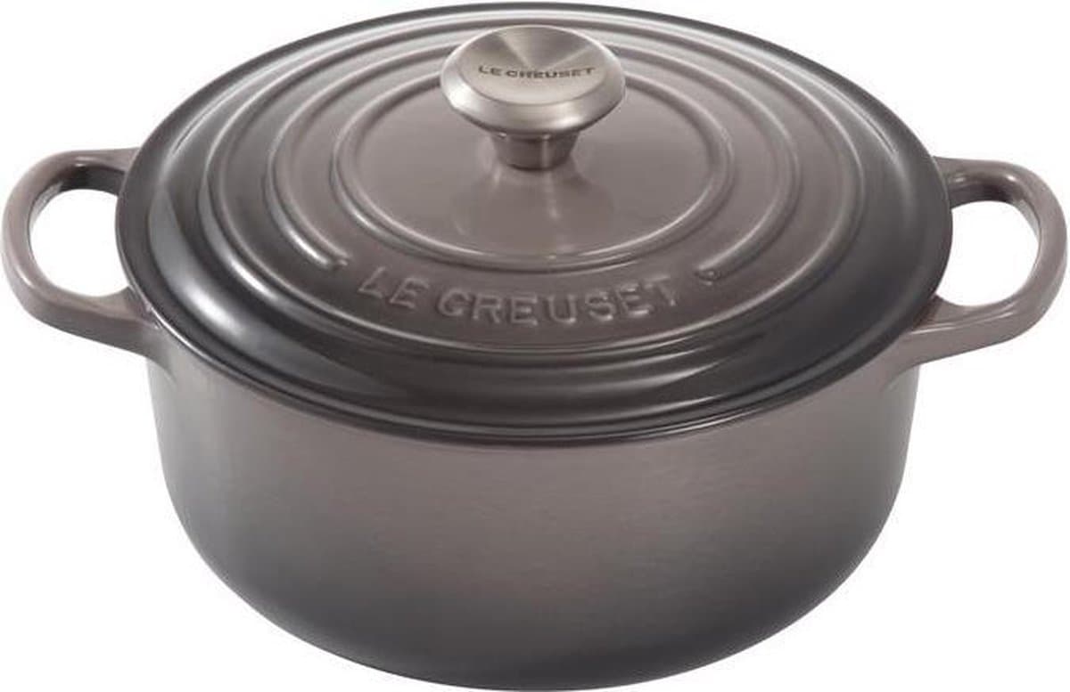 Le Creuset Braadpan Signature - Flint - ø 20 cm / 2.4 liter