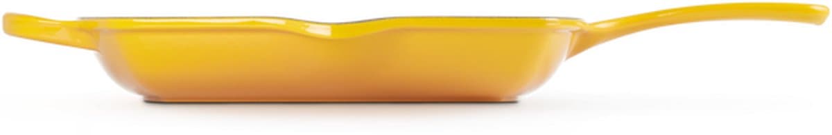 Le Creuset Grillpan Signature - Nectar - 26 x 26 cm - Geëmailleerde Anti-aanbaklaag - Duurzaam, Vaatwasserbestendig en Perfect voor Gezond Grillen en Bakken