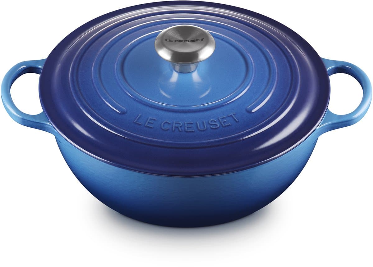 Le Creuset Braadpan - Marmite - 4,1L - 26cm - Azure Blauw
