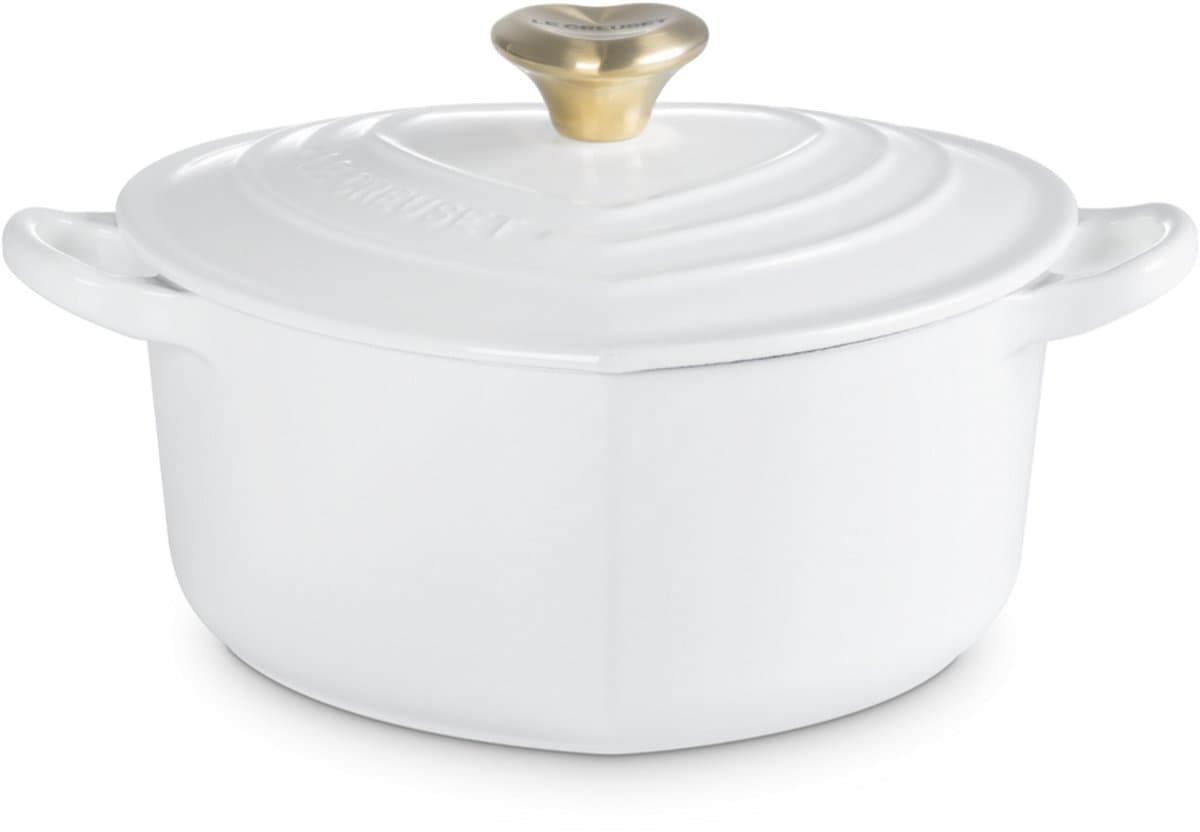 Le Creuset - Signature - Braadpan 20 cm - Hart - Wit