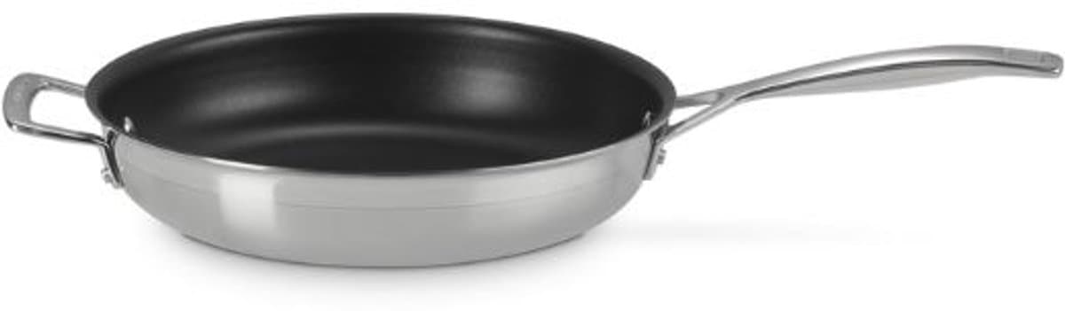 Le Creuset Magnetik Koekenpan - RVS - Ø 28 cm - met anti-kleeflaag