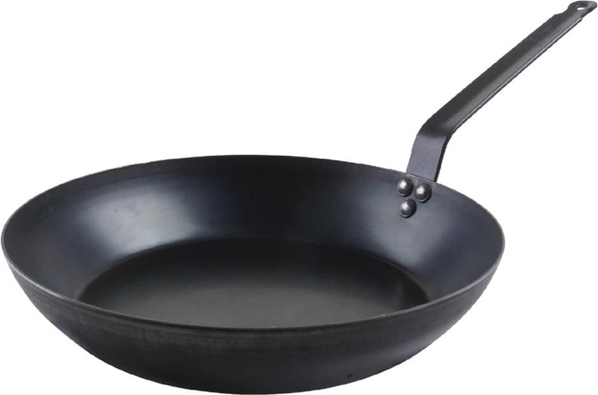 DeBuyer Outdoor Deep Blue Steel Koekenpan - 20 cm
