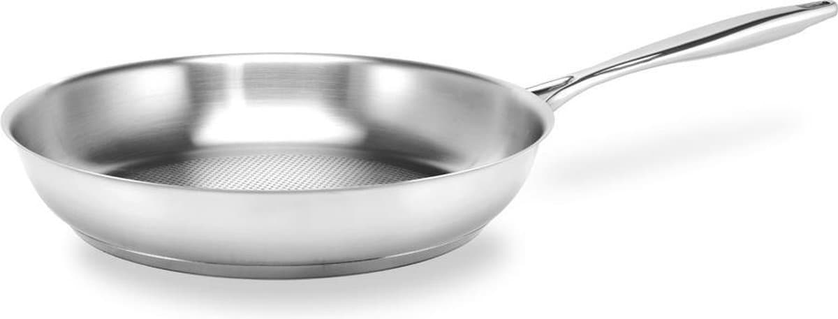 Habonne Elegance Koekenpan - 28 cm - RVS met wafelbodem